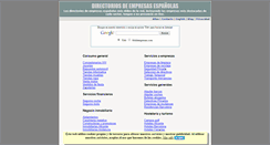 Desktop Screenshot of bbddempresas.com